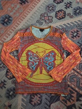 custo BARCELONA Rare y2k top size large